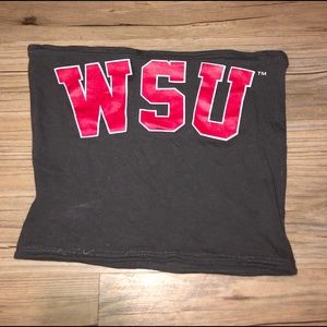 WSU tube top